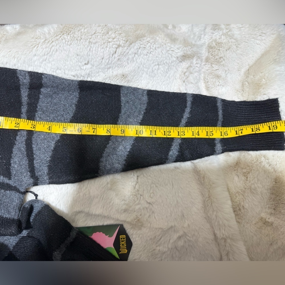 Wicked Striped Graphic Cardigan - Black adult small (oversized) target - Picture 7 of 14